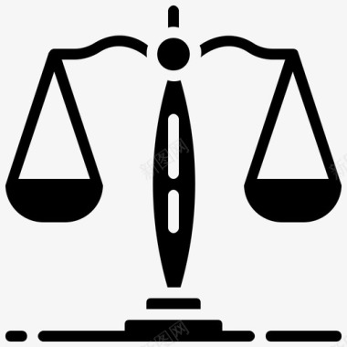 正义法律天秤座图标