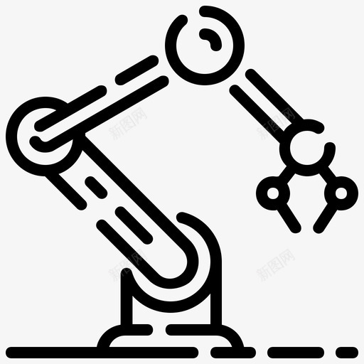 机械臂机器人技术svg_新图网 https://ixintu.com 机械 机器人 技术科学 概论 第二