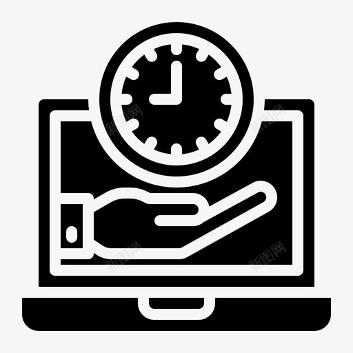 手表时钟指针svg_新图网 https://ixintu.com 手表 时钟 指针 笔记本 电脑 时间