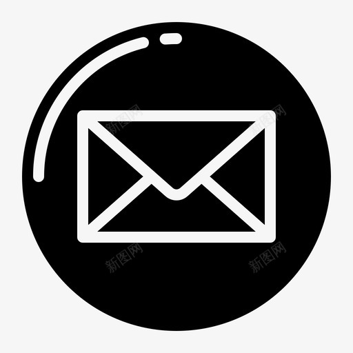 邮件按钮联系人svg_新图网 https://ixintu.com 邮件 按钮 联系人 电子邮件 信封 用户界面
