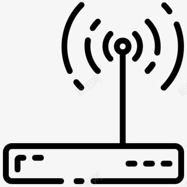 路由器通信网络图标