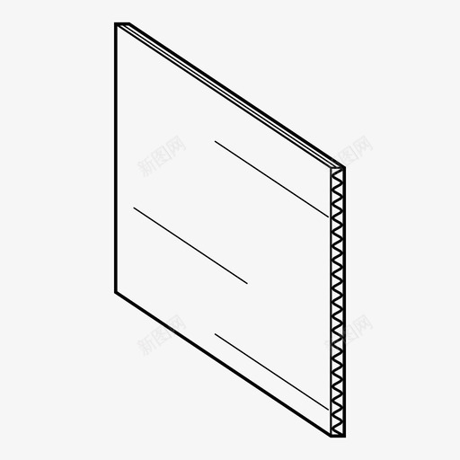 瓦楞纸板切片制造svg_新图网 https://ixintu.com 瓦楞 瓦楞纸 纸板 切片 制造