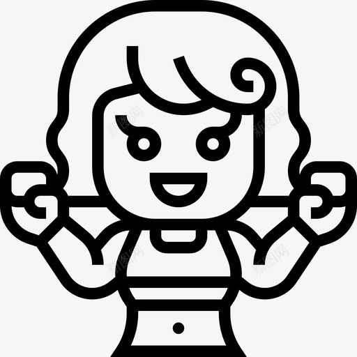 拳击运动教练员svg_新图网 https://ixintu.com 拳击 运动 教练员 女性 字形