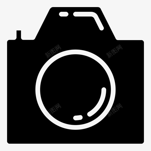 摄像头android应用程序svg_新图网 https://ixintu.com 应用程序 摄像头 手机 图示