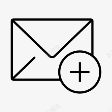 新邮件创建电子邮件图标