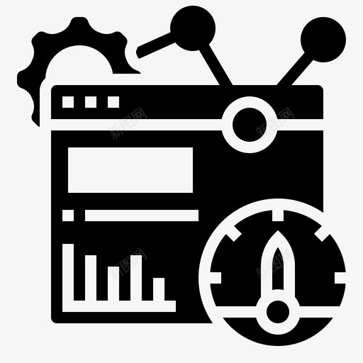 web分析internet性能svg_新图网 https://ixintu.com 分析 性能 速度 数据分析 图示