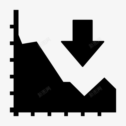 股票下跌市场股票svg_新图网 https://ixintu.com 股票 下跌 下跌股 市场 交易 股票市场