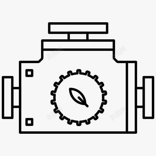 发动机能源绿色svg_新图网 https://ixintu.com 发动机 能源 绿色 技术 生态