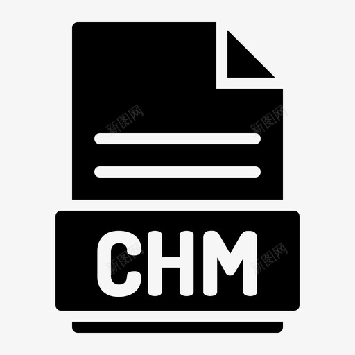 chm转换文档svg_新图网 https://ixintu.com 文件 扩展名 转换 文档 类型 格式 实体 实体图 图标