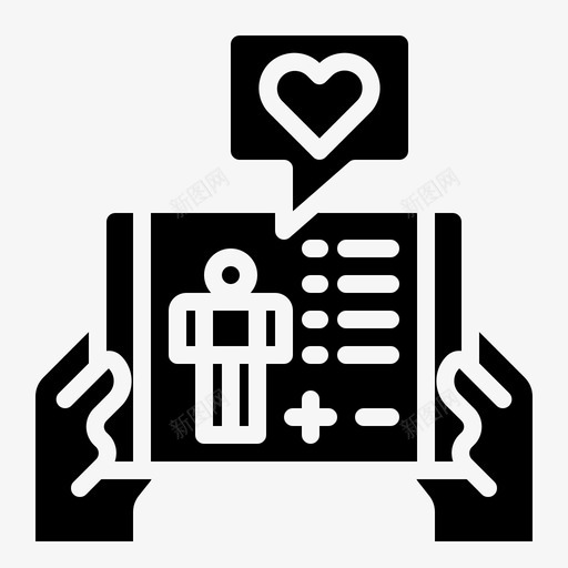 智能手机健康心脏svg_新图网 https://ixintu.com 智能 手机 健康 心脏 互联网 联网