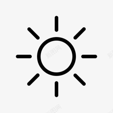 太阳自然日出图标
