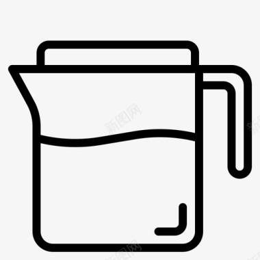水罐咖啡馆咖啡图标