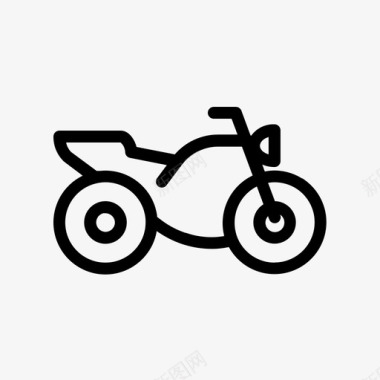 摩托车自行车比赛图标