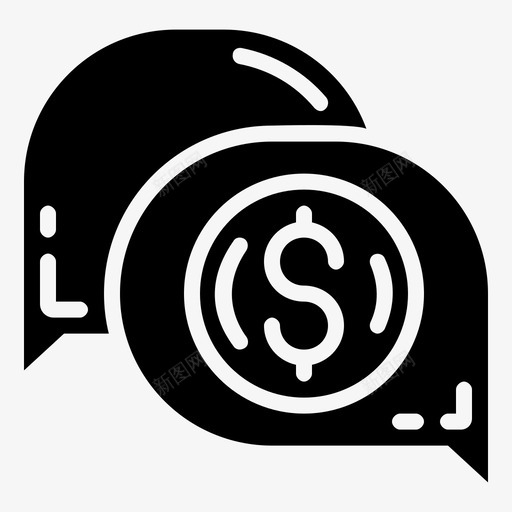 财务信息美元货币svg_新图网 https://ixintu.com 财务 信息 货币 美元 符号