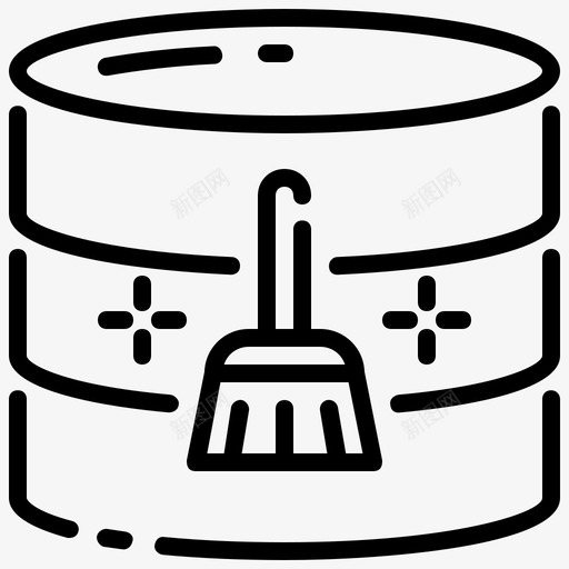 数据清理清理数据库svg_新图网 https://ixintu.com 数据 清理 数据库 扫描 大数
