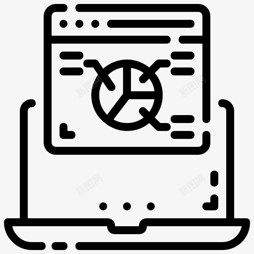 网络报告浏览器图表svg_新图网 https://ixintu.com 网络 报告 浏览器 图表 印象 网站 搜索引擎 优化 网络营销 大纲