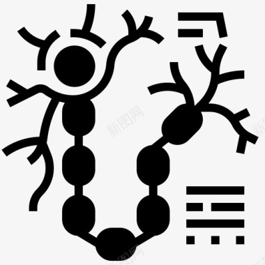 神经元细胞树突图标