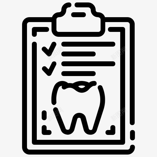 牙科报告牙科口腔医学svg_新图网 https://ixintu.com 牙科 报告 口腔医学 护理