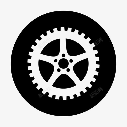 齿轮商业工程svg_新图网 https://ixintu.com 齿轮 商业 工程 工业 车轮