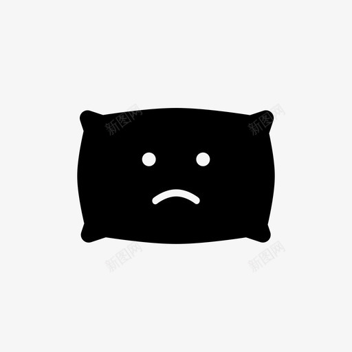 悲伤微笑笑脸svg_新图网 https://ixintu.com 悲伤 枕头 微笑 笑脸 心烦意乱 情感 填充