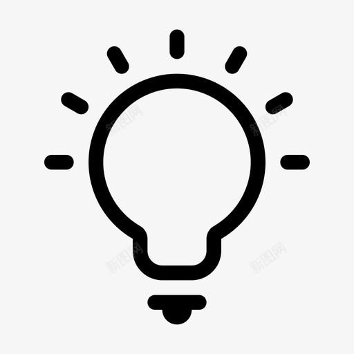机会设计思路创意svg_新图网 https://ixintu.com 机会 设计 思路 创意 创新 灯泡 销售 百香 图标