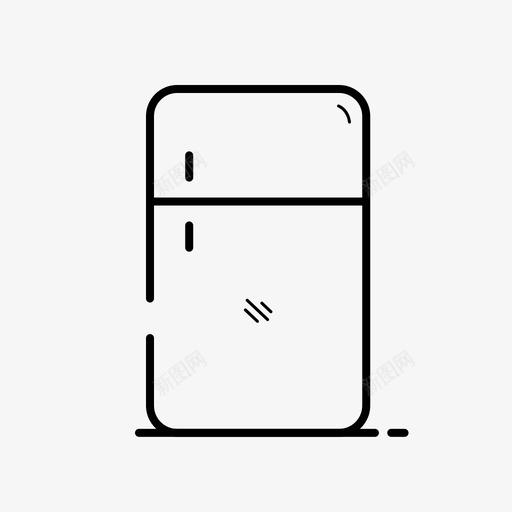 冰箱家具室内svg_新图网 https://ixintu.com 冰箱 家具 室内 室内设计