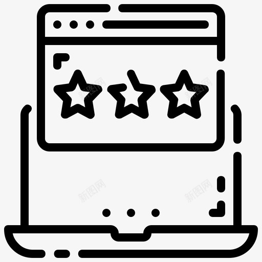 网络评级电脑投票svg_新图网 https://ixintu.com 网络 评级 电脑 投票 网站 搜索引擎 优化 互联网 营销 大纲