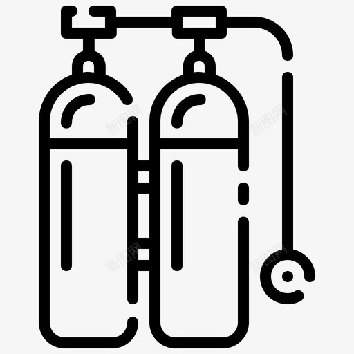 潜水罐海滩氧气svg_新图网 https://ixintu.com 潜水 水罐 旅行 海滩 氧气 第卷