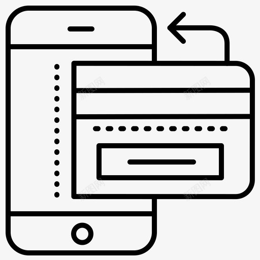 移动支付信用卡商业金融svg_新图网 https://ixintu.com 移动 支付 信用卡 商业 金融