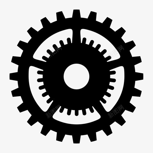 齿轮工程工业svg_新图网 https://ixintu.com 齿轮 工程 工业 安装 车轮