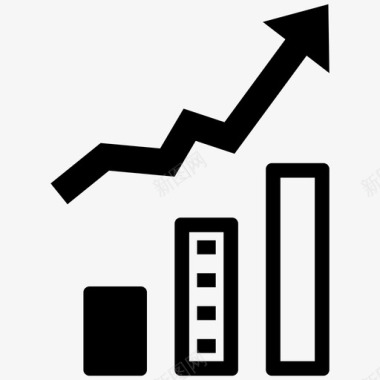 统计报告分析图表图标