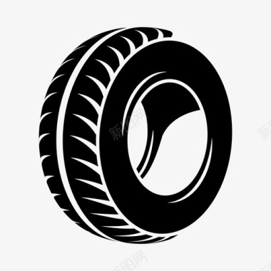 轮胎橡胶图标
