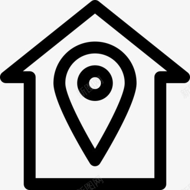 家庭密码房子位置图标