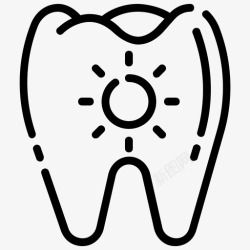 热痛城堡牙热痛牙科口腔科高清图片