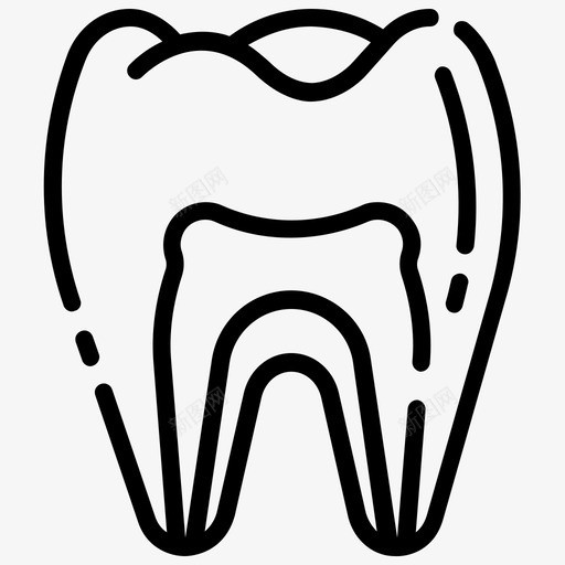 牙齿解剖牙科口腔医学svg_新图网 https://ixintu.com 牙科 牙齿 解剖 口腔医学 护理