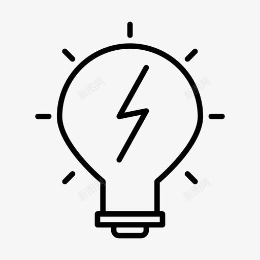 光想法灵感svg_新图网 https://ixintu.com 想法 灵感 聪明 思考 教育