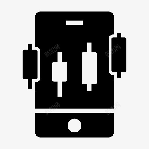 股票应用程序市场股票svg_新图网 https://ixintu.com 股票 应用程序 市场 交易 股票市场