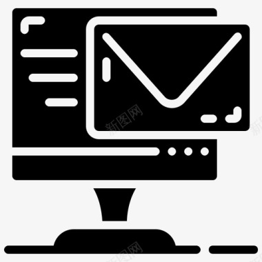 电子邮件快速发送信件速度图标