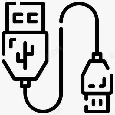 usb电缆电子技术图标