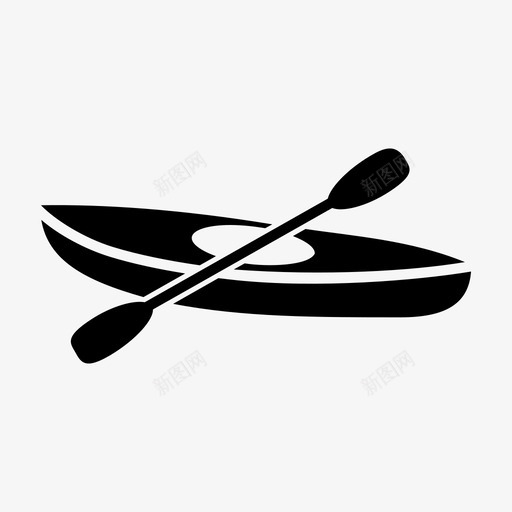 皮划艇划船游戏svg_新图网 https://ixintu.com 皮划艇 划船 游戏 划桨 运动