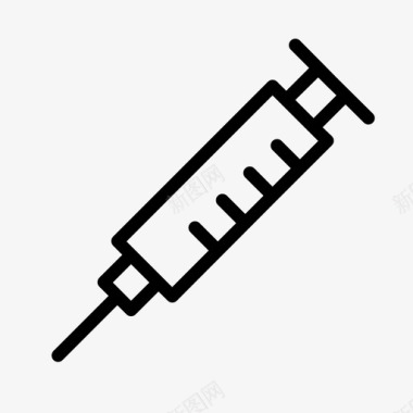 疫苗接种健康医疗图标