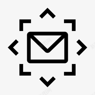 邮件传播电子邮件消息图标