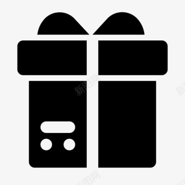 盒子礼物电子商务礼物图标