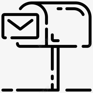 邮政信箱邮件邮箱图标