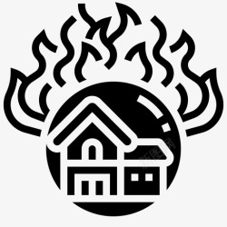 房屋财产保险财产保险灾难房屋高清图片