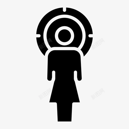 顾客焦点目标svg_新图网 https://ixintu.com 顾客 焦点 目标 用户 女人 化身