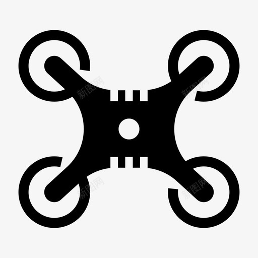 无人机设备电子svg_新图网 https://ixintu.com 设备 无人机 电子 四架 直升机 技术 数字
