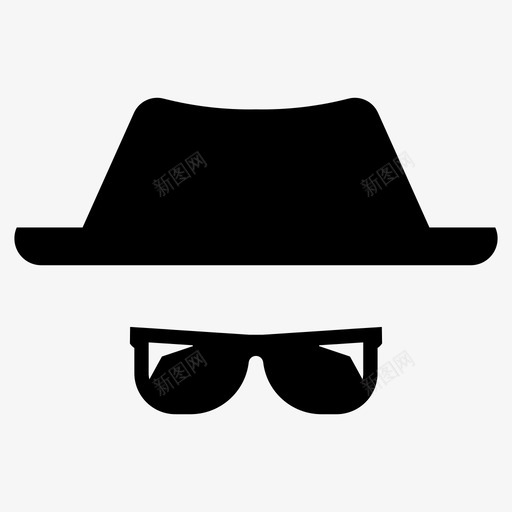黑帽犯罪黑客svg_新图网 https://ixintu.com 搜索引擎 优化 犯罪 黑客 商业 营销