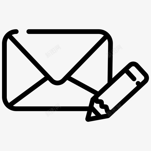 撰写邮件撰写电子邮件电子邮件样式svg_新图网 https://ixintu.com 撰写 邮件 电子邮件 样式