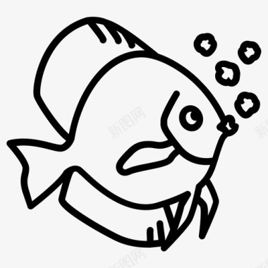 采购产品鱼饲料鱼食品图标